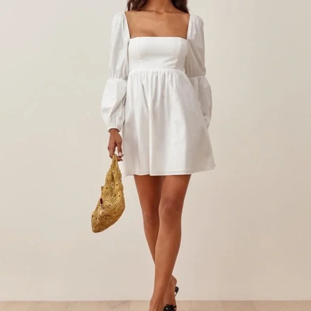 Reformation Michaela Dress in Cream